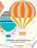 Globos Aerostáticos Libro Para Colorear Para Adultos 1