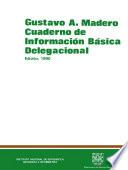 libro Gustavo A. Madero. Cuaderno De Información Básica Delegacional 1990