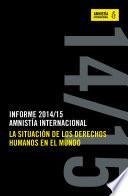 libro Informe 2014/2015 De Amnistía Internacional