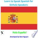 libro Learn To Speak Spanish For Slovak Speakers