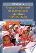 Memoria Concurso Nacional De Innovaciones Educativas Sep Unesco