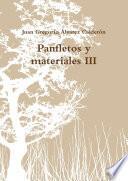 Panfletos Y Materiales Iii