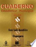 San Luis Acatlán Guerrero. Cuaderno Estadístico Municipal 2001