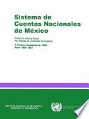 Sistema De Cuentas Nacionales De México. Producto Interno Bruto Por Ramas De Actividad Económica. A Precios Constantes De 1980. Serie 1960 1987