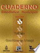 Tolimán Querétaro De Arteaga. Cuaderno Estadístico Municipal 2001