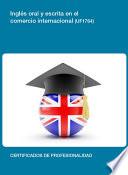 Uf1764   Inglés Oral Y Escrito En El Comercio Internacional