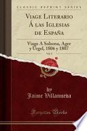 Viage Literario Á Las Iglesias De España, Vol. 9