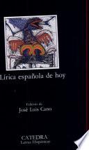 Lírica Española De Hoy