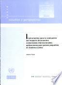 libro Instrumentos Para La Evaluación Del Impacto De Acuerdos Comerciales Internacionales