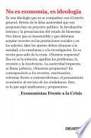 No Es Economía, Es Ideología