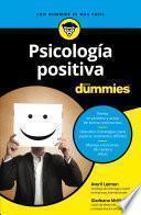libro Psicología Positiva Para Dummies