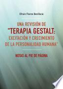 libro Una Revisión De  Terapia Gestalt: Excitación Y Crecimiento De La Personalidad Humana