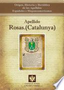 libro Apellido Rosas.(catalunya)