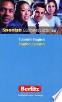 Spanish Business Dictionary