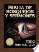 libro Biblia De Bosquejos Y Sermones Rv 1960 Mateo V02 16 28