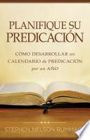 Planifique Su Predicacion