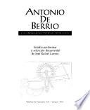 libro Antonio De Berrío