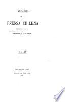 libro Anuario De La Prensa Chilena