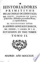 Historiadores Primitivos De Las Indias Occidentales
