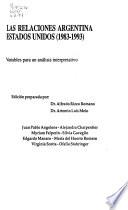 Las Relaciones Argentina Estados Unidos, 1983 1993